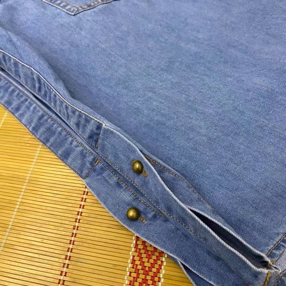 Blue denim jacket main image 8